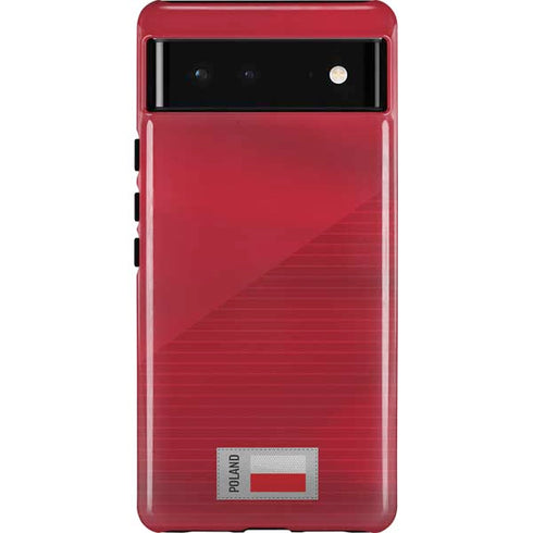 Poland Soccer Flag Pixel Cases